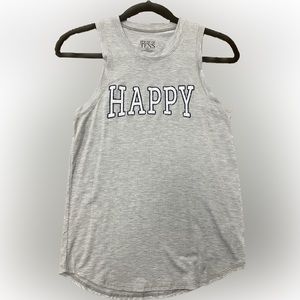 House of Tens “Happy” Tank Top Sz. Extra Small